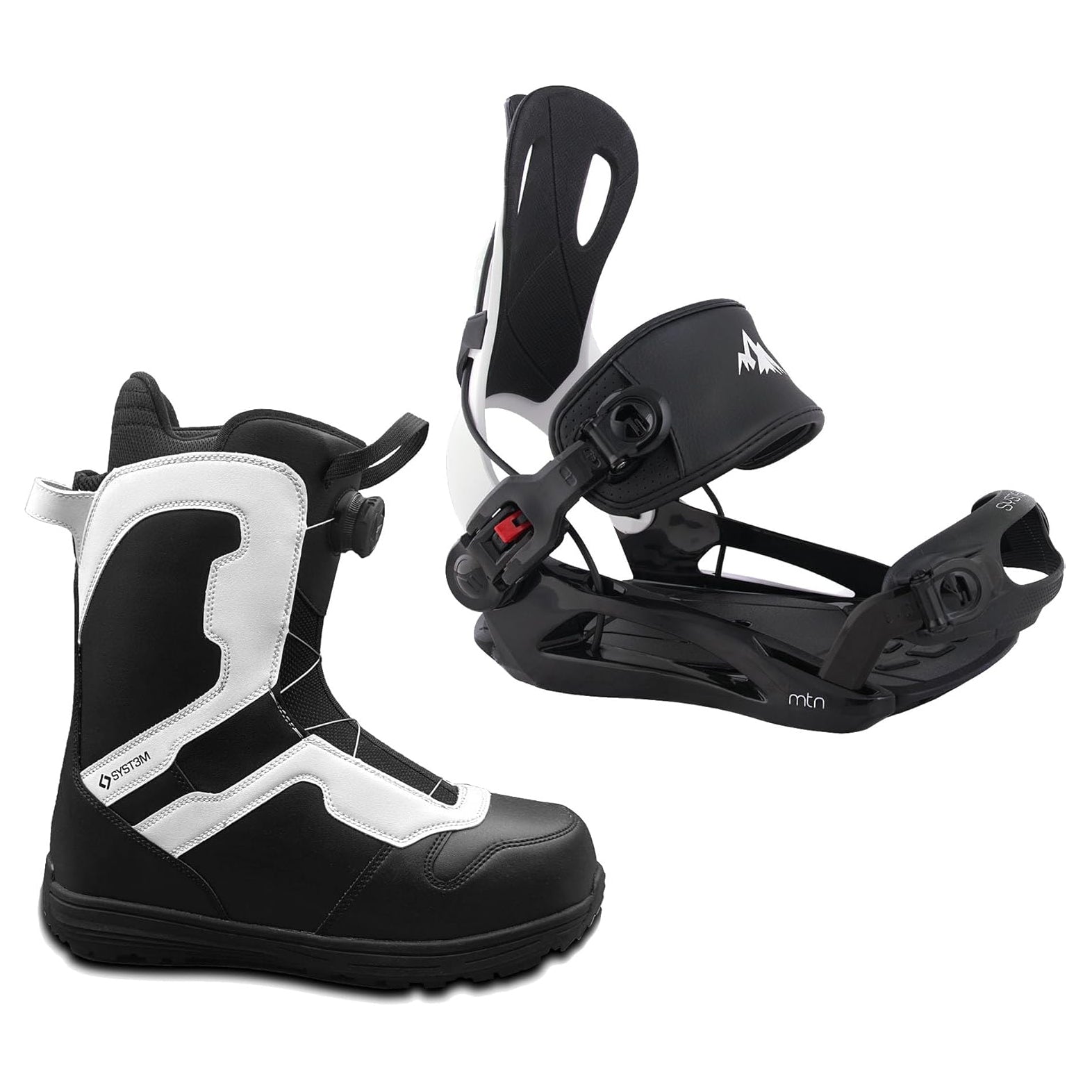 Preseason Deal 2026 System MTN Step in Bindings w/Pro Twist Boots