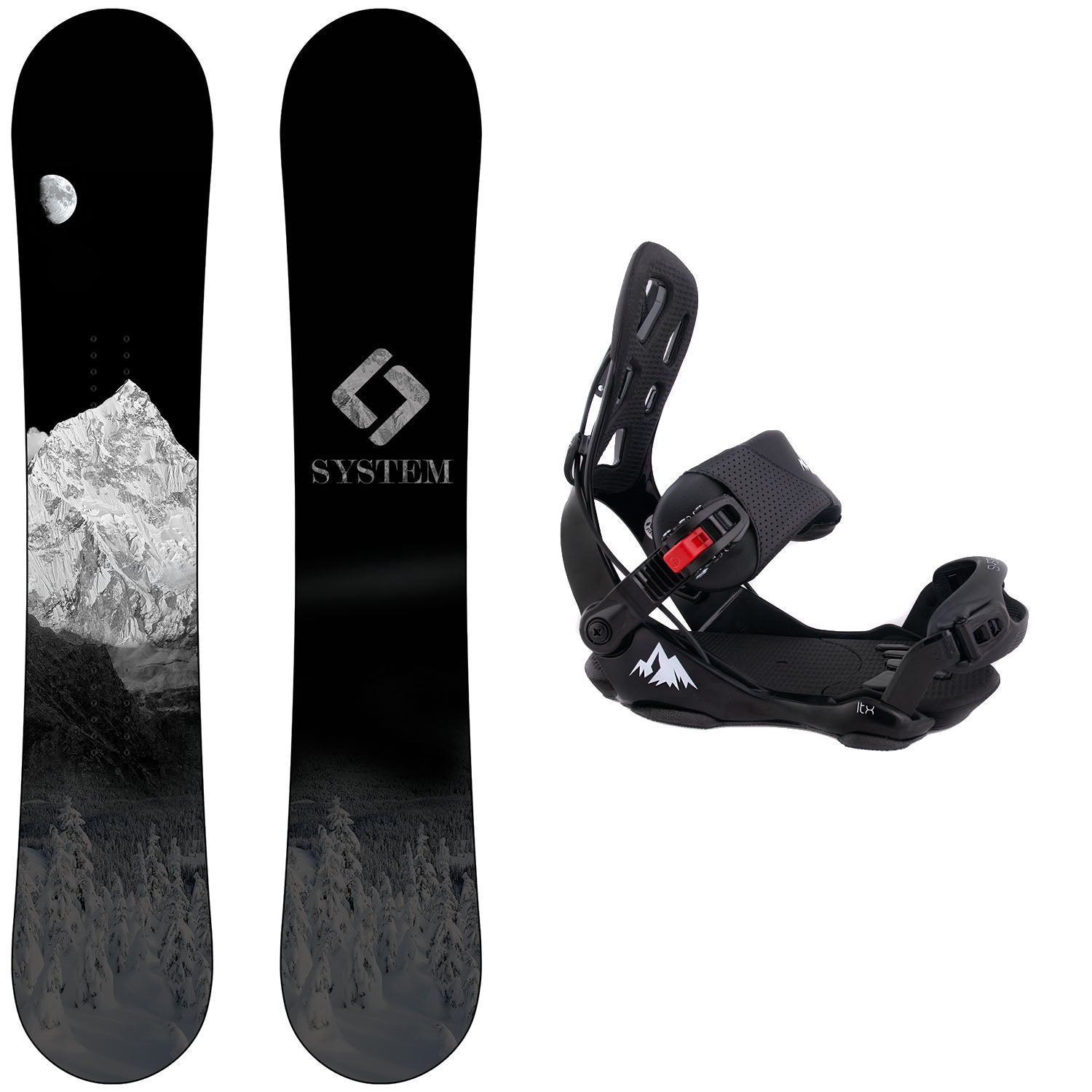 2026 Snowboard Package - System MTN, LTX Bindings – Wiredsport