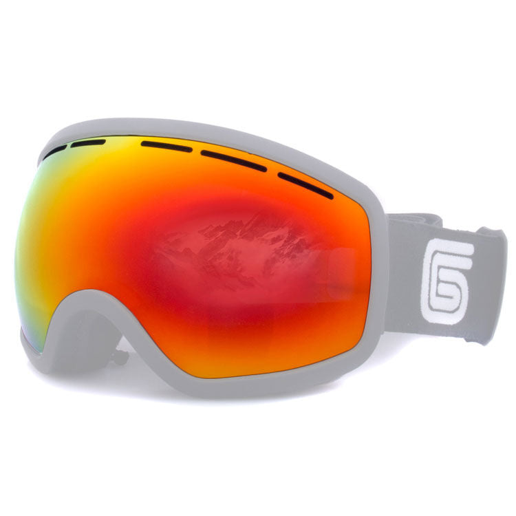Grayne MTN Whiteout Goggle w/Anti-Fog Lens and Bonus Night Lens