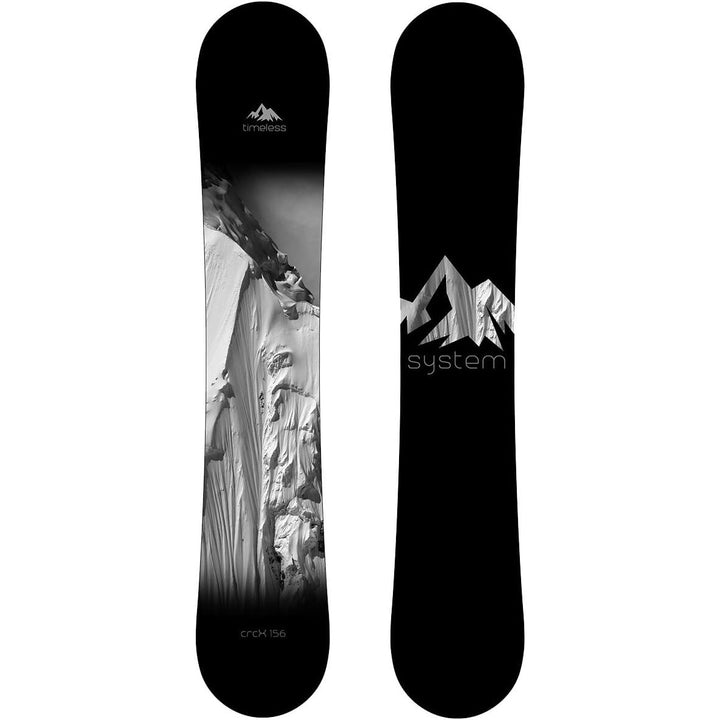 System Timeless Snowboard, APX Boots, Summit Bindings - Men's Complete Snowboard Package 2026