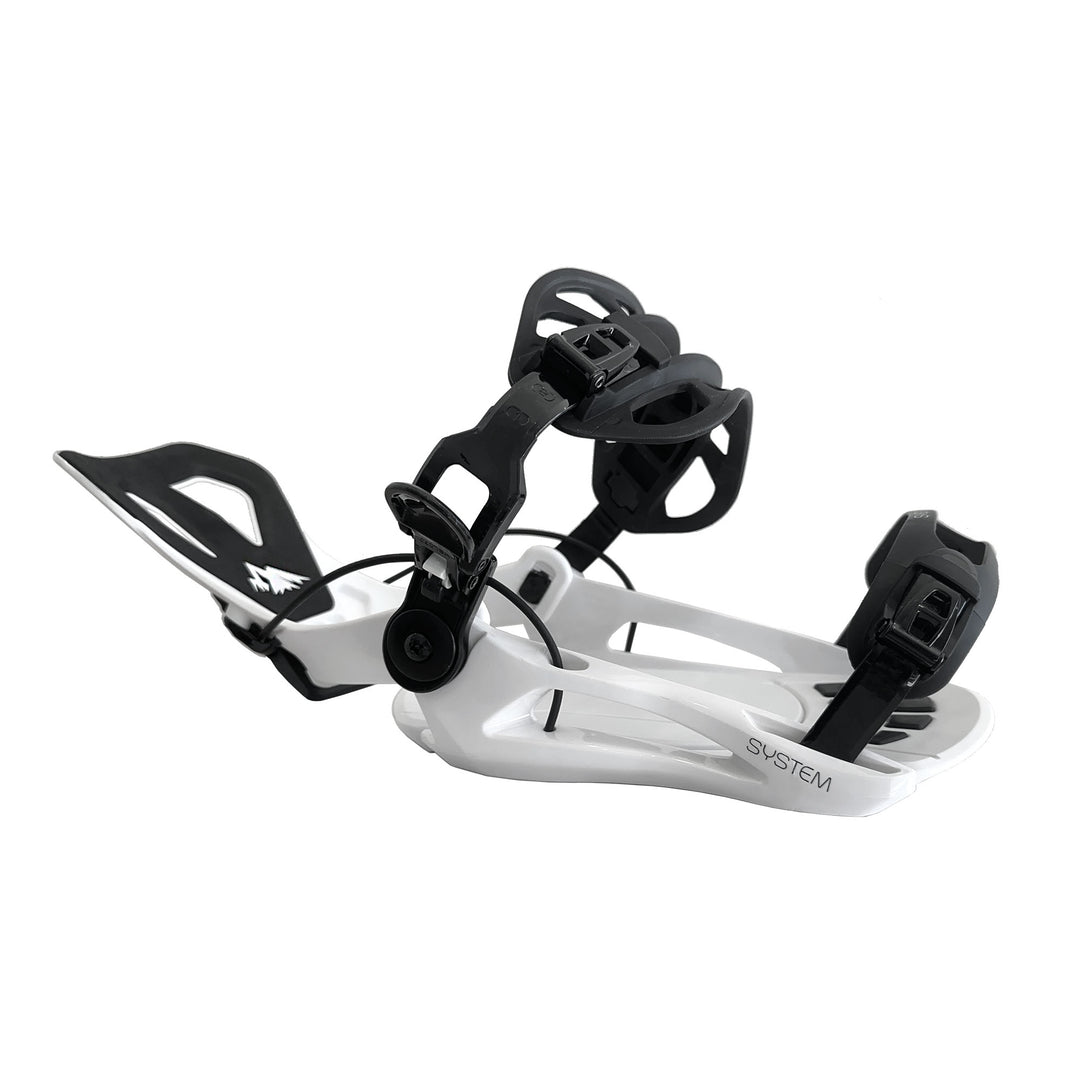 System Epic Men's Rear Entry Step-In Snowboard Bindings