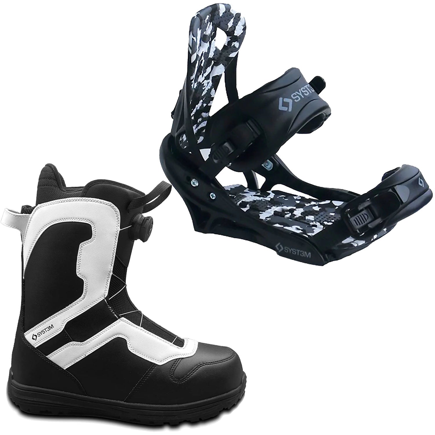 Preseason Deal 2027 System APX Bindings & Pro Twist Boots Men's