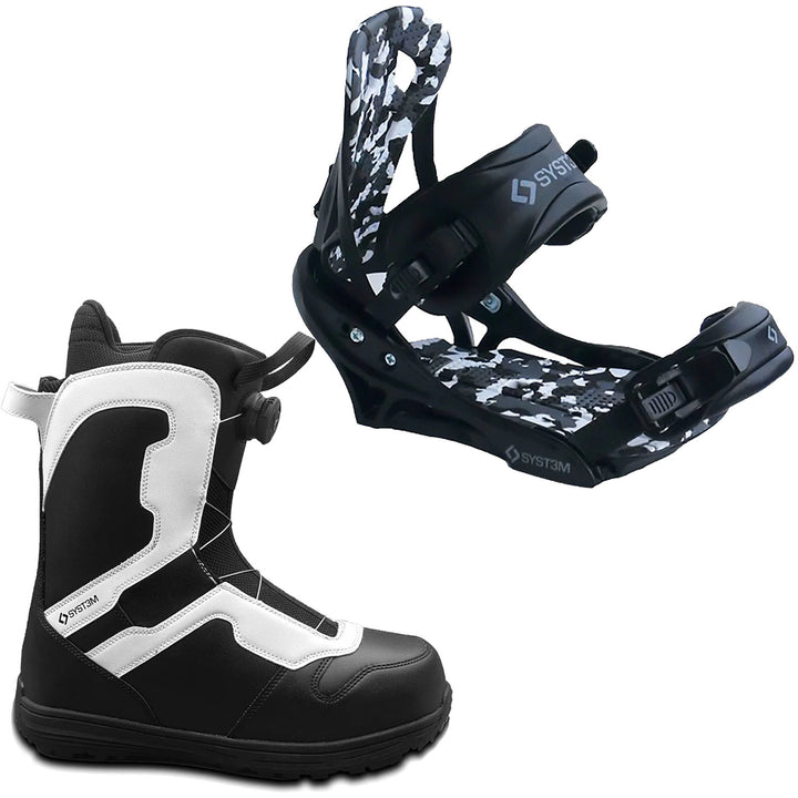 System APX Bindings & Pro Twist Boots Men's Boot and Bindings Combo