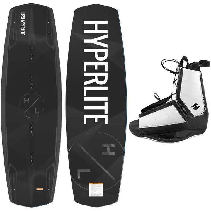 Hyperlite Destroyer Wakeboard, Destroyer Bindings - Men's Complete Wakeboard Package