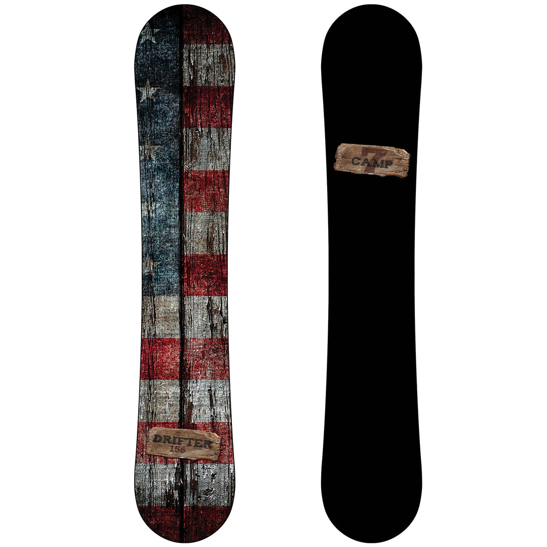 Camp Seven Drifter Snowboard, APX Bindings - Men's Snowboard & Binding Package