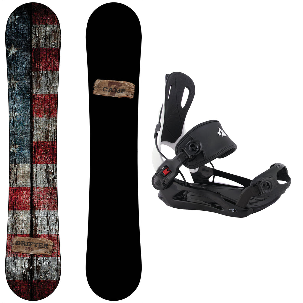 2027 Snowboard Package - Camp Seven Drifter, MTN Bindings – Wiredsport