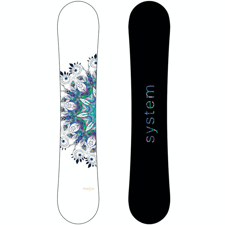 System Flite Snowboard, LUX Boots, LUX Bindings - Women's Complete Snowboard Package