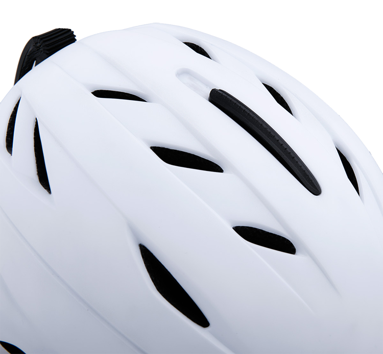 bike helmets audio ready Grayne MTN Ski and Snowboard Helmet White w/Audio Ready Liner – Wiredsport