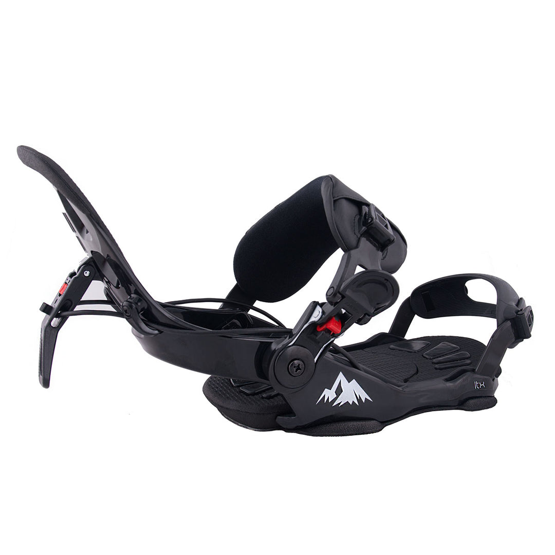 Camp Seven Valdez Snowboard, LTX Rear Entry Bindings - Men's Snowboard & Binding Package