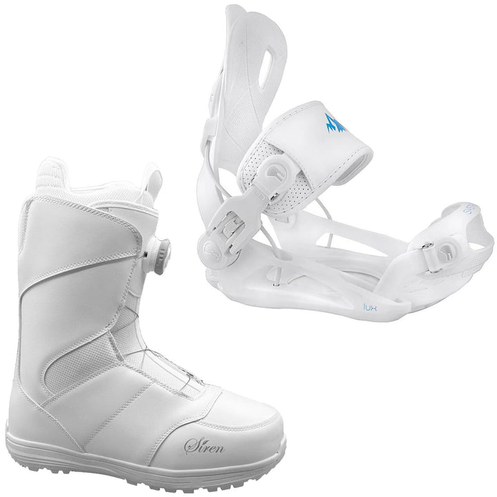 System Lux Rear Entry Step in Bindings & Pro Twist Boots Women's Boot and Bindings Combo