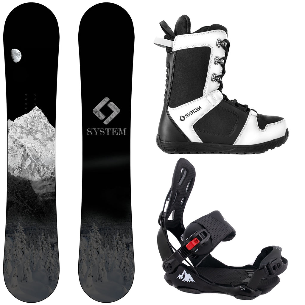 2027 Complete Snowboard Package - System MTN, APX Boots, LTX