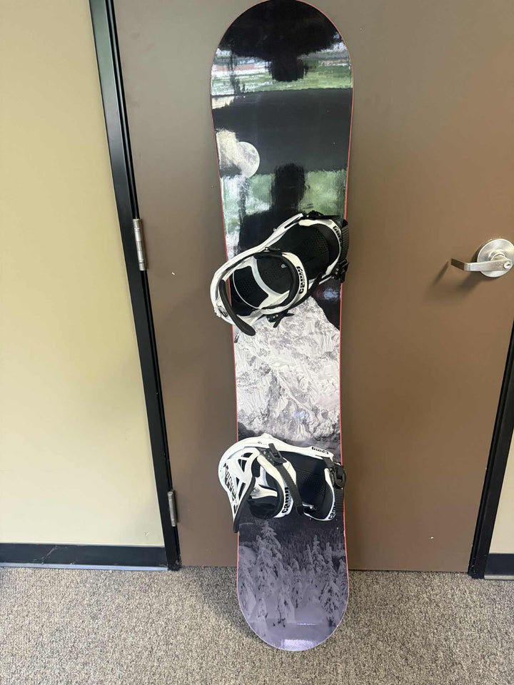 Blem System MTN Snowboard, Summit & APX Snowboard Package 158 cm Wide