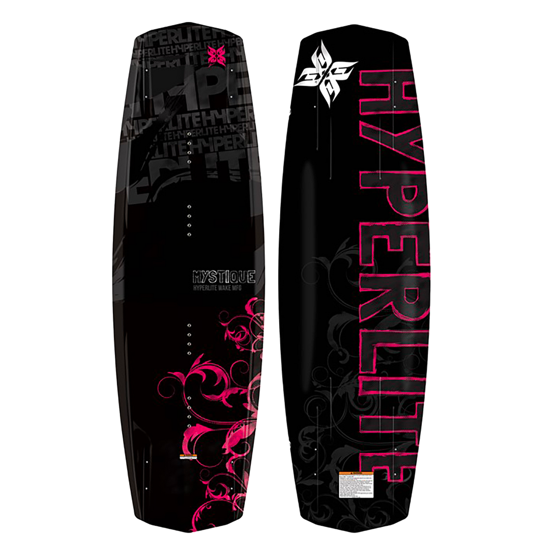 Hyperlite Mystique Wakeboard, Mystique Bindings - Women's Complete Wakeboard Package 135 cm