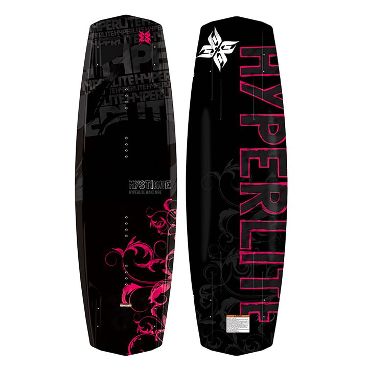 Hyperlite Mystique Wakeboard, Mystique Bindings - Women's Complete Wakeboard Package 135 cm