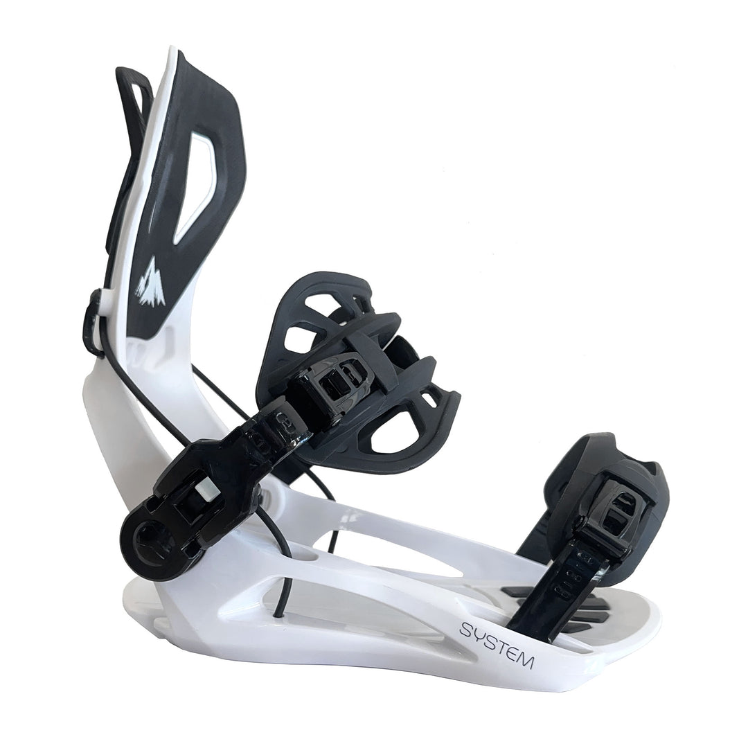 System Epic Men's Rear Entry Step-In Snowboard Bindings