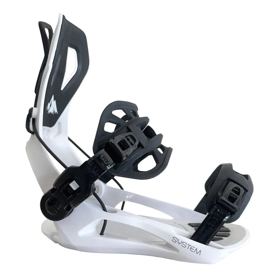 System Epic Men's Rear Entry Step-In Snowboard Bindings 2026