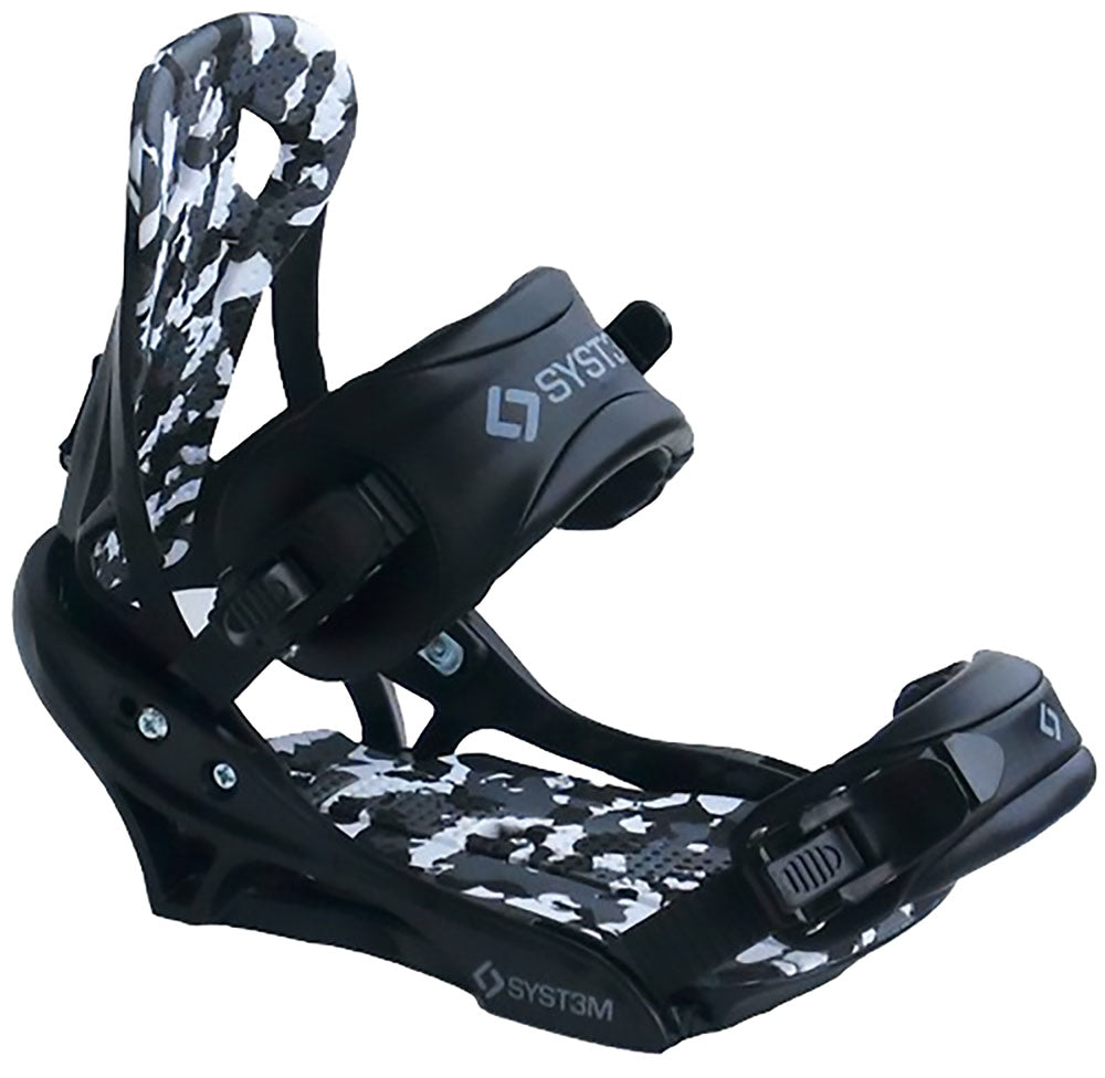 System MTN Snowboard, APX Bindings - Men's Snowboard & Binding Package