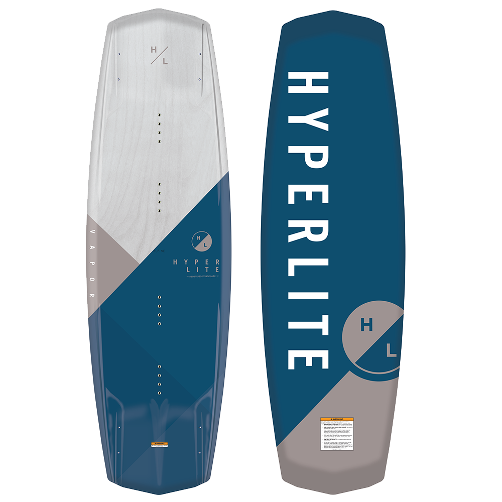 Hyperlite Vapor Wakeboard, Agent Bindings - Men's Complete Wakeboard Package